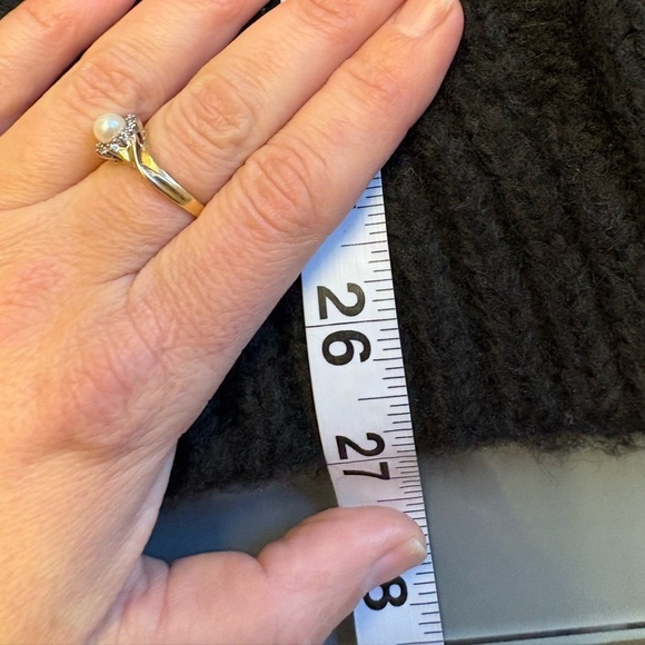 NWT OAK + FORT MEL Black V-Neck peek-a-boo Sweater Textured Knit Small Medium - Picture 8 of 9